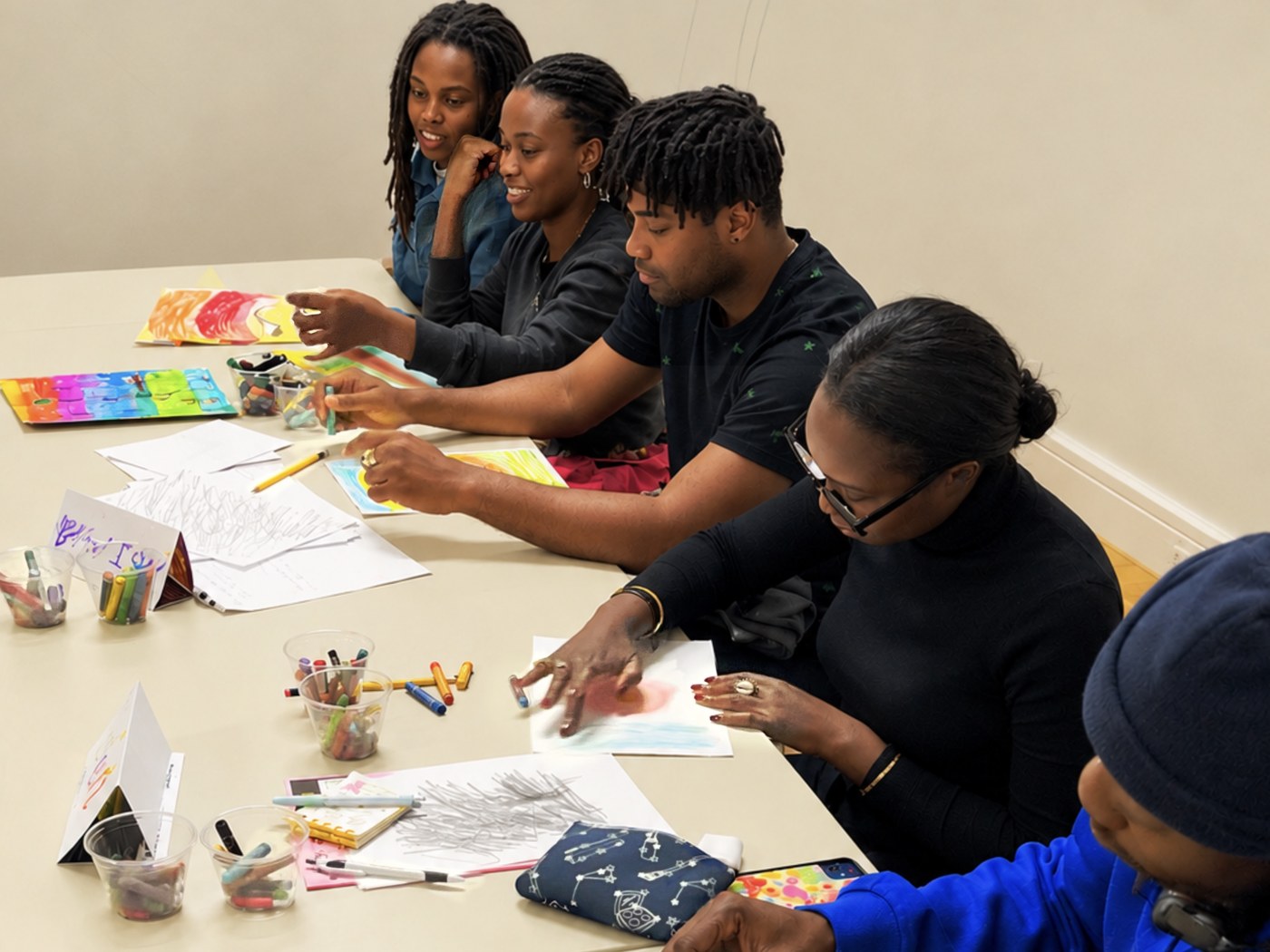Black Well-being & Stress Relief Through Artmaking