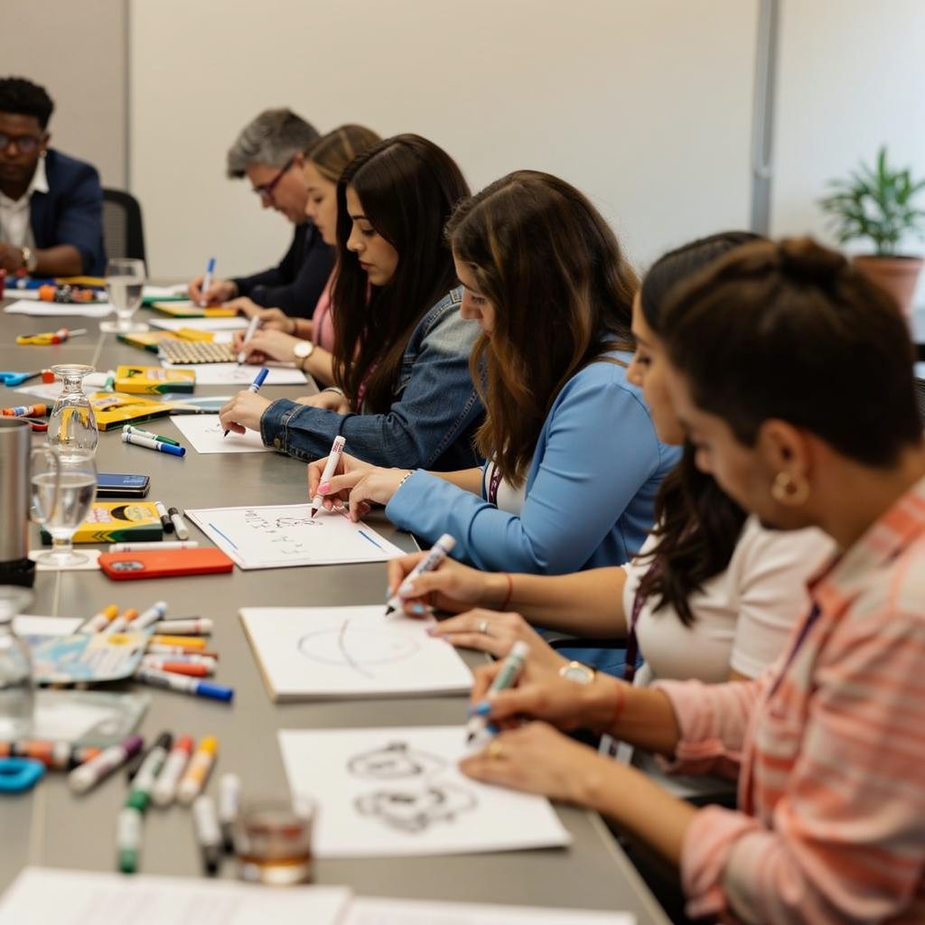 Stress Relief & Well-being Through Artmaking